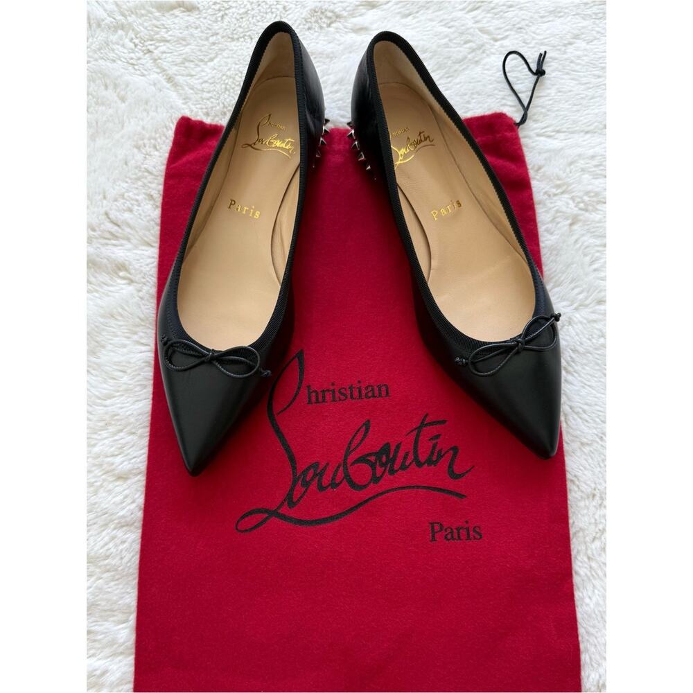 NEW!!! Christian Louboutin women flat shoes size 35,5 EU Authentic - Picture 2 of 6